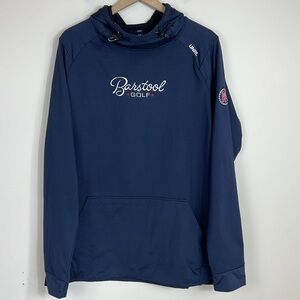 Barstool Golf Men's Navy Hoodie